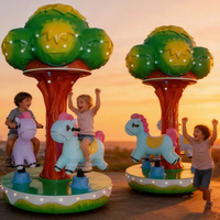 Attractions foraines parc d'attractions carrousel cheval petits enfants mini carrousel à vendre