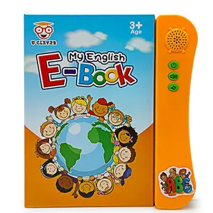 Erken çocuk okuma makinesi çocuklar yazma yazım İngilizce öğrenme e-kitap elektronik ses kitap oyuncak