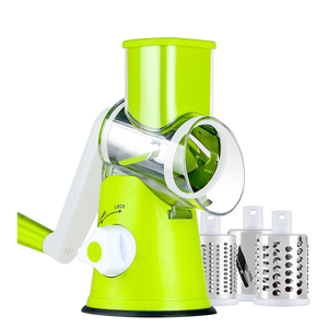 Multi-Function Manual Slicer <b>Vegetable</b> Mandoline Shredder Cutter <b>Chopper</b> Grater 3 Inner Adjustable Blades Dishwasher Safe - Product Image 1