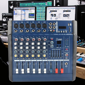 Mixer di potenza professionale a 6 canali amplificatore per Console di missaggio Audio fabbrica OEM scheda Audio e Mixer - Product Image 2