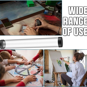 Custom Eco Friendly Durable Transparent PC <b>Plastic</b> <b>Packaging</b> Tube Flexiloop Handle Round Shape for Cosmetic <b>Packaging</b> - Product Image 6
