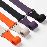Bracelet Lychee Bracelet magnétique en silicone pour Apple Watch Strap Sport Correa pour IWatch 11 10 9 8 7 6 5