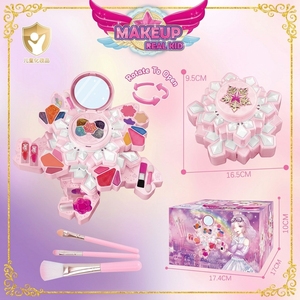 Kit <span class=keywords><strong>de</strong></span> <span class=keywords><strong>Maquillaje</strong></span> Seguro <span class=keywords><strong>para</strong></span> <span class=keywords><strong>Niñas</strong></span> con Esmalte <span class=keywords><strong>de</strong></span> Uñas y Joyería, Estuche Giratorio con Diseño <span class=keywords><strong>de</strong></span> Copo <span class=keywords><strong>de</strong></span> Nieve, Regalo <span class=keywords><strong>de</strong></span> Cumpleaños <span class=keywords><strong>para</strong></span> <span class=keywords><strong>Niñas</strong></span>, Mercado Latinoamericano - Product Image 1