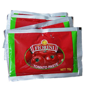 <span class=keywords><strong>Double</strong></span> concentré 28-30% pâte de <span class=keywords><strong>tomate</strong></span> 70g sauce tomates en sachet - Product Image 1