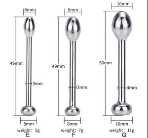เซ็กส์ทอยสำหรับผู้ชายปลั๊กท่อปัสสาวะเสียบท่อปัสสาวะกระตุ้นอารมณ์ทางเพศสำหรับผู้ใหญ่ - Product Image 5