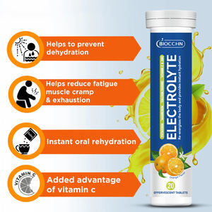 विटामिन सी, जिंक, मैग्नीशियम, कैल्शियम, कैल्शियम, पोटेशियम-वेगन अपरसेंट टैबलेट पूरक पेय - Product Image 3