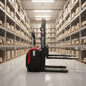 工业级电动堆高车 1500公斤 高强度结构 工厂仓库安全使用电动堆高车 - Product Image 1