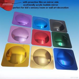 <b>Sensory</b> Bubble Mirror <b>Wall</b> Art Convex CE Certified Colorful Acrylic Cutting Autism Rooms Home Decor 10x10 Customizable Thickness - Product Image 2