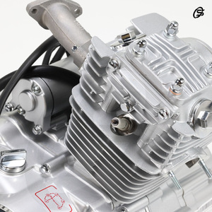 Accessoires de moto, pièces de modification et de réparation pour <span class=keywords><strong>moteur</strong></span> vertical <span class=keywords><strong>LIFAN</strong></span> <span class=keywords><strong>50cc</strong></span> argenté avec démarrage au kick - Product Image 1