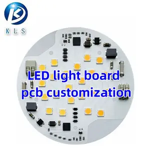 Lampe à socle rond robuste et rechargeable OEM 12v ups 2*6 7 carte de circuit imprimé universelle intelligente pour lampes à led