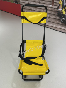 Silla Manual <span class=keywords><strong>para</strong></span> Subir <span class=keywords><strong>Escaleras</strong></span> de Aleación de Aluminio MUNIU, Silla de Evacuación <span class=keywords><strong>para</strong></span> Discapacitados - Product Image 6