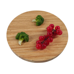 Thớt Gỗ Tablas De Madera Acacia Thân Thiện Với Môi Trường OEM/ODM Thớt Tre Tròn Để Nấu Ăn - Product Image 6