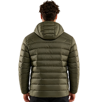 Manteaux épais à capuche pour hommes de grande taille, coupe-vent de haute qualité à logo personnalisé, manteau d'hiver, vestes bouffantes pour hommes