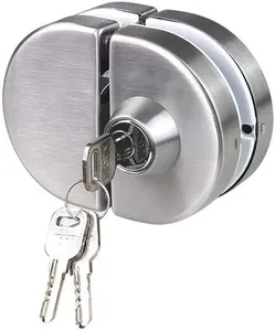 Bán Sỉ Khóa Cửa Kính Trượt Hai Mặt Bằng Thép Khóa Cửa Kính Trượt Hai Mặt Cứng Cáp Với 3 Phím - Product Image 2