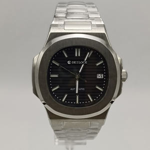 Reloj de Pulsera de Lujo para Hombre SEILOCE, Mecánico, Automático, de Acero, con Calendario, Luminoso, de Alta Calidad - Product Image 4