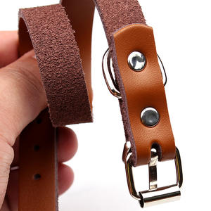 Pet Supplies Hochwertiges Rindsleder Katzen hunde halsband Leine Teddy Pudel Hunde halsband - Product Image 6
