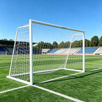 But de football professionnel, filet de but de football, cadre en aluminium durable, but de football pour entraînement en plein air, Vance Sports