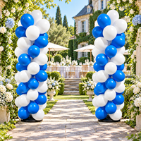 Colonne de ballons autoportante pour décoration de fête, mariage, anniversaire, événement, entrée, cérémonie, allée, toile de fond, support de ballons, vente en gros