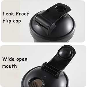 <span class=keywords><strong>ขวด</strong></span>เชคพลาสติกพิมพ์โลโก้ได้ สำหรับผสมโปรตีน ป้องกันการรั่วซึม ขนาด 400 มล. <span class=keywords><strong>ขวด</strong></span>เชคสำหรับออกกำลังกายและกีฬา - Product Image 3