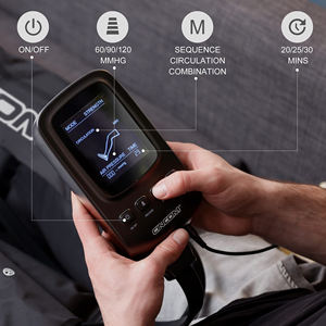 Atlet kas ağrıları için CINCOM hava bacak sıkıştırma botları 3 masaj modları ile ağrı kesici 3 yoğunluk seviyeleri zamanlama kontrolü - Product Image 2