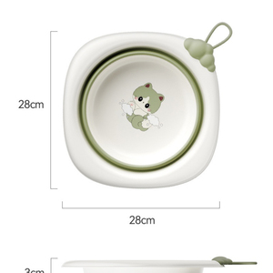 Secchio per lavabo con fondo pieghevole per neonato e Design pieghevole in plastica - Product Image 4
