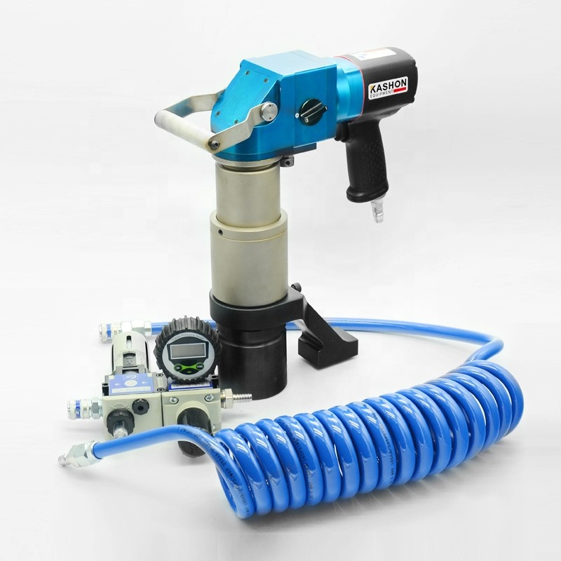 290-13500Nm воздушный гидравлический динамометрический ключ одновременное подключение двух эквивалент воздушные силы пневматический гидравлический динамометрический ключ