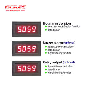 Tacómetro YB5140FT con Relé de Alarma, Medidor Digital de RPM, Medidor de Frecuencia para Motor, Salida de 10KHz, Medición de Velocidad LED - Product Image 4