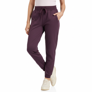 กางเกงเอวสูงสำหรับผู้หญิงกางเกงสตรีทแบบมีเชือกผูกเอวแบบลำลองใหม่ล่าสุด - Product Image 1