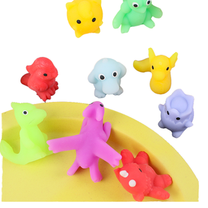 Nouveaux jouets à presser en forme de dinosaure Mochi, jouets en TPR souple assortis, anti-stress pour les enfants de 5 à 7 ans - Product Image 4