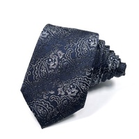 Cravate à motif Gravatas De Luxo Micro Cravatte Professionnel Paisley Green Tie Nueva Moda Corbata Paisley Necktie 7 cm
