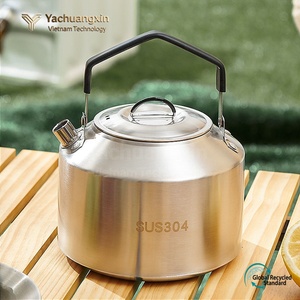 Saute Pans 1L 1.6L 304 Stainless Steel Outdoor Camping Cookware <b>Induction</b> Ready Large Capacity - Product Image 5