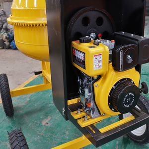Fabrik preis Betonmischer 350L 500L Dieselmotor Mini Betonmischer Konstruktion Zement mischer Maschine - Product Image 4