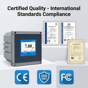 Contrôleur de qualité de l'eau en ligne professionnel CA9300, surveillance du pH, de la conductivité, de la température et des TDS, industriel, RS485 Modbus - Product Image 3