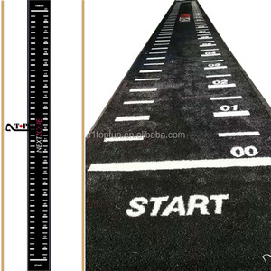 Gazon artificiel de gym noir avec graphisme personnalisé pour l'entraînement - Product Image 1