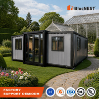 BlocNEST Maison Conteneur Moderne Extensible Préfabriquée pour Usage Résidentiel