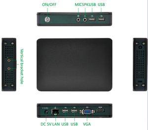Sharerdp giá rẻ nhất A9 RK3188 1GB 8GB fl600n windows11 aliba-ba cuộc gọi trung tâm x86 điện toán đám mây mỏng khách hàng <span class=keywords><strong>PC</strong></span> - Product Image 3