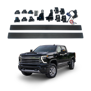 Hot Bán Phụ Kiện Hợp Kim Nhôm Điện Ngưỡng Điện Bên Bước Cho Chevrolet Silverado 2014-2020 - Product Image 1