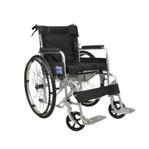 Fauteuil roulant manuel Xuanrui avec fonction toilette pour personnes âgées et handicapées, double frein, léger et pliable, aide à la mobilité - Product Image 3