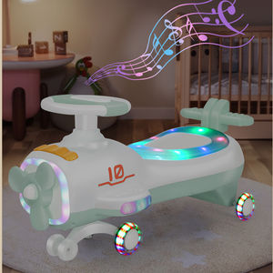 时尚七彩无电池驾驶玩具车前轮自由轮音乐儿童扭转玩具车 - Product Image 6