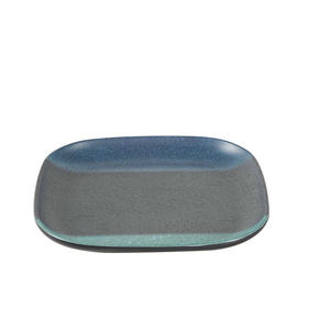 Harmonie Nieuwe Moderne Japanse Vierkante <span class=keywords><strong>Melamine</strong></span> Plaat Schotel Japandi Stijl Voor Sushi En Steak Diner Eigentijds Design - Product Image 5