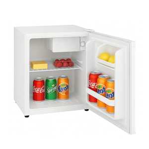 Mini Refrigerador Blanco de 46 Litros, Compacto, con Puerta Reversible y Termostato Ajustable, Refrigerador Tipo Barra - Product Image 1