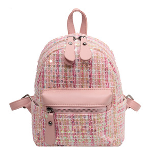 Mochilas Escolares Personalizadas para Mujer, Mochilas Pequeñas Acolchadas para Mujer, Bolsos de Mano con Logotipo - Product Image 1