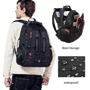 wholesale custom usb charging backpack men waterproof mens travelling laptop travel backpack