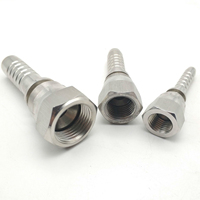 Raccord rapide hydraulique en acier au carbone haute pression pour tuyau d'air