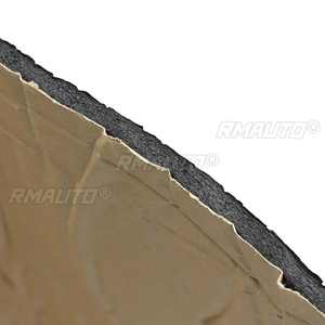 Tapis insonorisant 100/140x100cm 7mm pour isolation phonique du capot moteur, pare-feu et isolation thermique en mousse d'aluminium pour tuyaux - Product Image 6