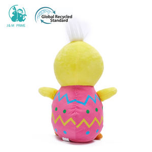 Easter Day Kawaii Fluffy Gevulde Eend Zacht Pluche Boerderijdier Speelgoed Met Pp-Katoenen Vulling - Product Image 4