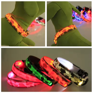 Collar de Perro <span class=keywords><strong>LED</strong></span> Clásico Personalizable al por Mayor de Fábrica, Funciona con Batería, Luminoso, Reflectante, Impermeable, Duradero y Ajustable - Product Image 5