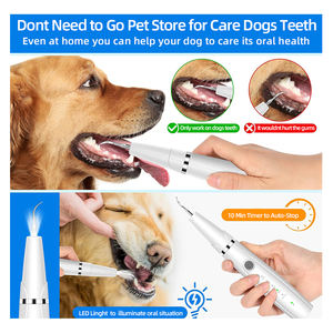 Removedor de Sarro Dental Eléctrico Ultrasónico para Mascotas de 5 Modos, Eliminador de Cálculos y Placa Dental para Mascotas, Higiene Bucal Multiusos - Product Image 6