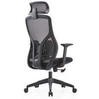 Chaise de bureau ergonomique JOHOOFURNITURE avec appui-tête, vente en gros, Sedia Da Ufficio pour bureau à domicile, coussin épais confortable