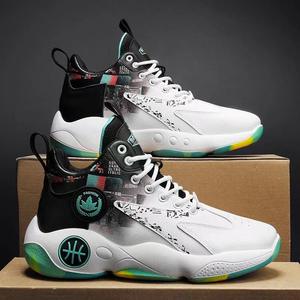 Outdoor Anti Slip Men's Walking Style Shoes Youth New Breathable Mesh Basketball Style Shoes Casual Men's Sports Running Shoes - Product Image 5